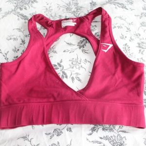 Nikki B Gymshark Open Back Sports Bra